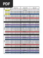 Jadwal Mapel SMT 2 R