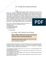 Exercícios de Interpretação (Para Vestibular)