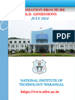 PHD Nit Warangal