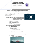 DETAILED LESSON PLAN IN FBSNC II-COT2