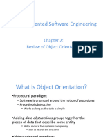 Review of Object Orientation