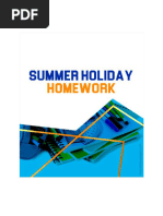 Holiday Homework 6 TH Class