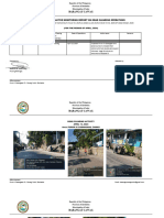 Monthly Cumulative Monitoring Report On Orad Clearing Operations