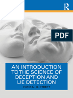 An Introduction To The Science of Deception and Lie Detection 036749244x 9780367492441 Compress