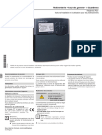 Robinetterie Haut de Gamme + Systèmes: Regtronic RQ Notice D'installation Et D'utilisation Pour Les Professionnels