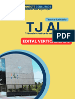 Edital Verticalizado TJ AL