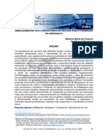 Simuladores de Voo: A Importância Do Seu Uso para A Formação Do Aeronauta