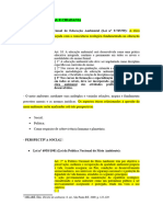 DIREITO E MEIO AMBIENTE Aulas UNIP 05.09 e 12.09.2011