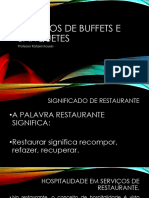 Serviços de Buffets e Banquetes 1