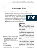 A Comparison of Hard and Soft Occlusal Splints For The Treatment of Nocturnal Bruxism in Children Using The Bitestrip®