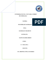 Informe Materiales Ceramicos PDF