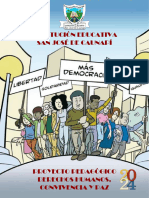 16d) Proyecto Pedagógico Transversal de Derechos Humanos Convivencia y Paz