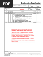 Engineering Specification: Jerry Warren