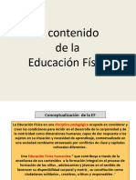 El Contenido de La Educación Física 2020 1