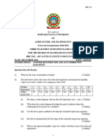 Hbe 2303 Advanced Statistics For Economists