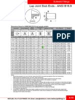 Lap Joint Stub Ends-ANSI B16.9