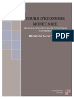 Cour D'economie Monetaire 2 350me Ann 351e