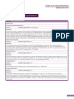 GESE Grades 10-12 Sample Exam Marks and Rationales