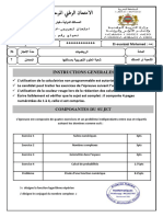 Examen Blanc N 1 2022 FR