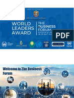  The Business Forum & World Leaders Awards