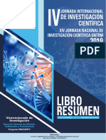 Libro Resumen Jornada de Investigacion Cientifica 2019 1