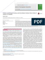 Violence Psychological Trauma and Risk Attitudes E - 2018 - Journal of Develo