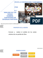 SESION10-Análisis de Costos Unitarios