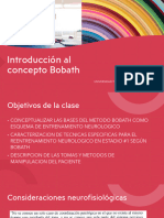 Clase N1 Semana N5 Introduccion Al Concepto Bobath y Estadio N1 Del Metodo