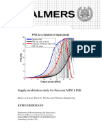 Supply Modulation Study For Ericsson MINI LINK: Björn Herrmann