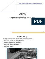 Cognitive Psychology - Module 5