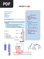 2.7 Hooke's Law