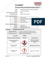 MSDS Powercool HB500-50%