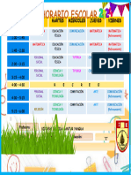 Horario 4to C - 2024