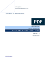 Resource Management Plan