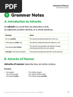 116 - Adverbs of Manner - US - Student 6th Grade 2