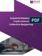 Industrial Relations Trade Union Collective Bargaining 461681893850616