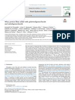 Whey Protein Films Added With Galactooligosaccharide and Xylooligosaccharide