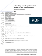 04 - Cardiometabolic Effects of High-Intensity Hybrid Functional Electrical Stimulation Exercise After Spinal Cord Injury