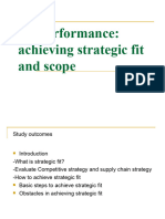 Lesson 5 - Strategic Fit