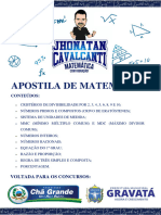 Apostila Matemática Básica Com Gabarito - Profº Jhonatan Cavalcanti