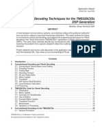 Viterbi Decoding Techniques For The TMS320C55x DSP Generation