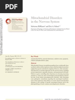 Mitochondrial Disorders in Neurons 2008