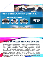 ICCR Scholarship