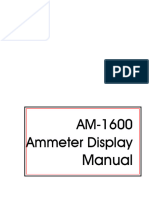 AM-1600 Manual