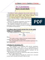 S.C Calculations: Short Circuit Study