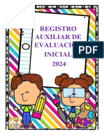 Registro de Evaluación - Nivel Inicial