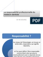 Responsabilite Dentiste