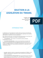 01 Introduction Legislastion Du Travail