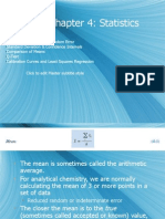 Harris' Chapter 4: Statistics