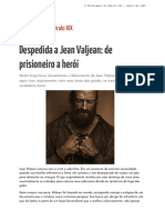 Despedida A Jean Valjean - de Prisioneiro A Herói - Produção Textual